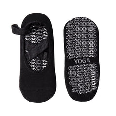 1 Pair of Ladies Anti Slip Cotton Yoga Socks