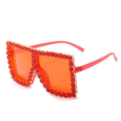 Vintage Big Square Sunglasses