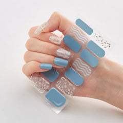 Patterned Nails With Creative Nail Polish