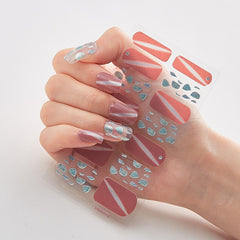 Patterned Nails With Creative Nail Polish