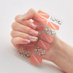 Patterned Nails With Creative Nail Polish