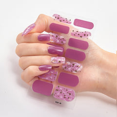 Patterned Nails With Creative Nail Polish