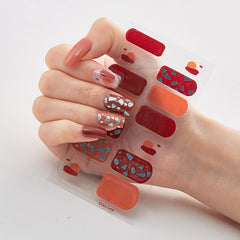 Patterned Nails With Creative Nail Polish