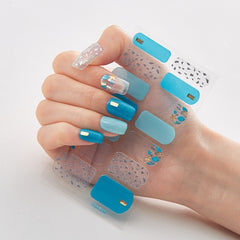 Patterned Nails With Creative Nail Polish