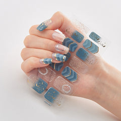 Patterned Nails With Creative Nail Polish