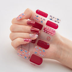 Patterned Nails With Creative Nail Polish