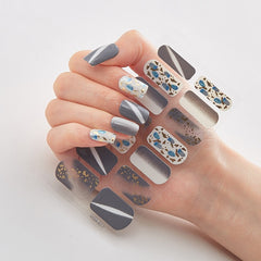 Patterned Nails With Creative Nail Polish