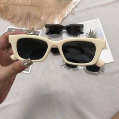 Women Rectangle Vintage Sunglasses