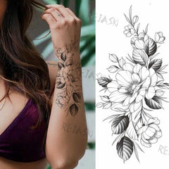 Flower Tattoo Art