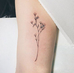 Waterproof Temporary flower Tattoo Sticker