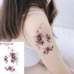 Waterproof Temporary flower Tattoo Sticker