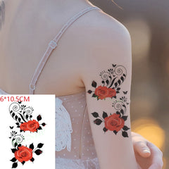 Waterproof Temporary flower Tattoo Sticker