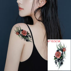 Waterproof Temporary flower Tattoo Sticker