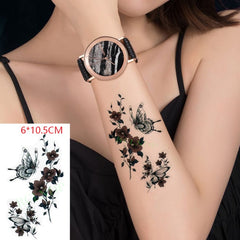 Waterproof Temporary flower Tattoo Sticker