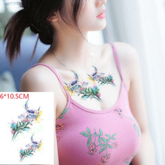 Waterproof Temporary flower Tattoo Sticker