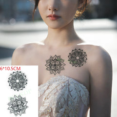 Waterproof Temporary flower Tattoo Sticker