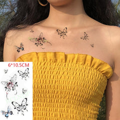 Waterproof Temporary flower Tattoo Sticker