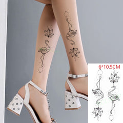 Waterproof Temporary flower Tattoo Sticker