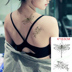 Waterproof Temporary flower Tattoo Sticker