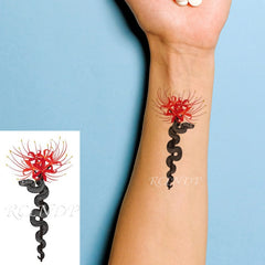 Waterproof Temporary flower Tattoo Sticker