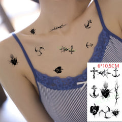 Waterproof Temporary flower Tattoo Sticker