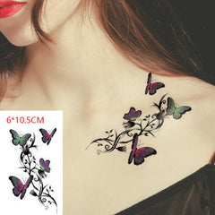 Waterproof Temporary flower Tattoo Sticker