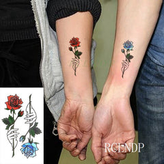 Waterproof Temporary flower Tattoo Sticker