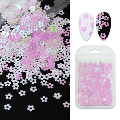 1 Box 3D Dried Flower Nail Decoration