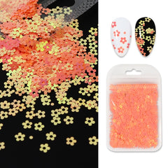 1 Box 3D Dried Flower Nail Decoration