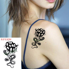 Waterproof Temporary Love Wave Tattoo