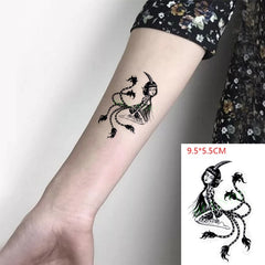 Waterproof Temporary Love Wave Tattoo