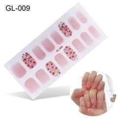 Korean Style Glitter/Floral Nail Art Stickers