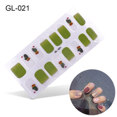 Korean Style Glitter/Floral Nail Art Stickers