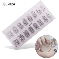 Korean Style Glitter/Floral Nail Art Stickers