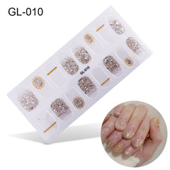 Korean Style Glitter/Floral Nail Art Stickers