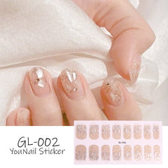 Korean Style Glitter/Floral Nail Art Stickers