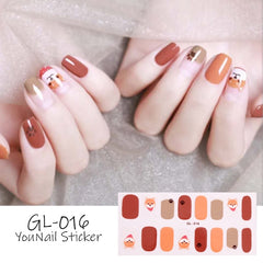 Korean Style Glitter/Floral Nail Art Stickers