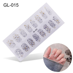 Korean Style Glitter/Floral Nail Art Stickers