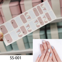 Korean Style Glitter/Floral Nail Art Stickers