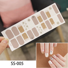 Korean Style Glitter/Floral Nail Art Stickers