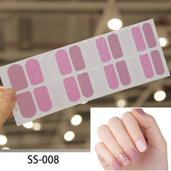 Korean Style Glitter/Floral Nail Art Stickers