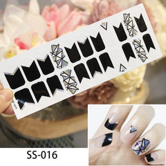 Korean Style Glitter/Floral Nail Art Stickers