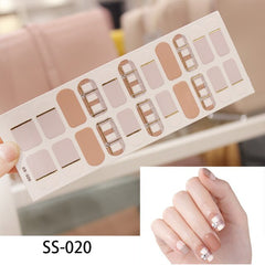 Korean Style Glitter/Floral Nail Art Stickers