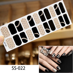 Korean Style Glitter/Floral Nail Art Stickers