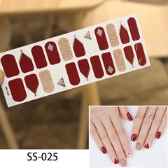 Korean Style Glitter/Floral Nail Art Stickers