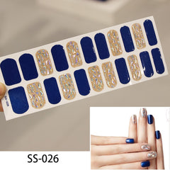 Korean Style Glitter/Floral Nail Art Stickers