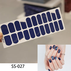 Korean Style Glitter/Floral Nail Art Stickers