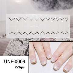 Korean Style Glitter/Floral Nail Art Stickers