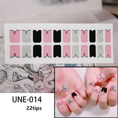 Korean Style Glitter/Floral Nail Art Stickers