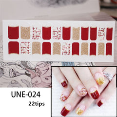 Korean Style Glitter/Floral Nail Art Stickers